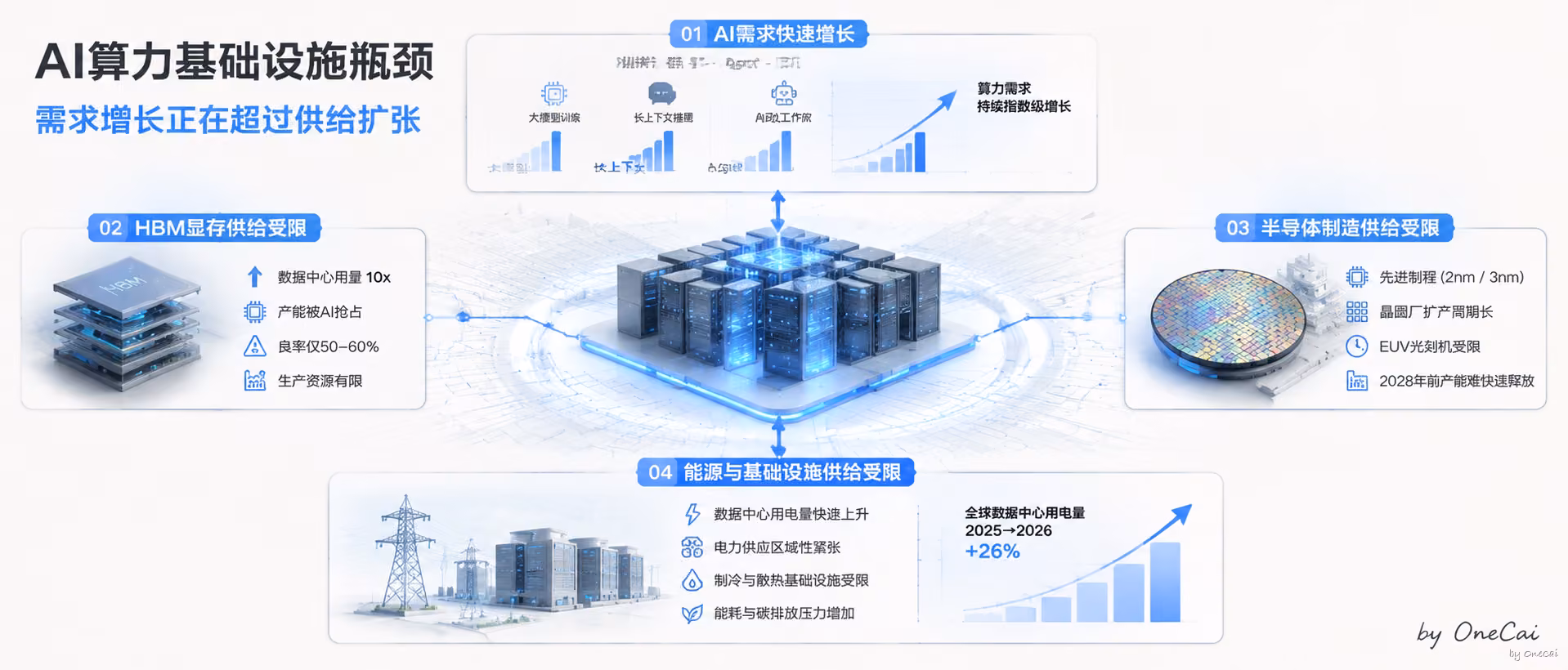 AI时代,瓶颈从芯片扩展到整个基础设施