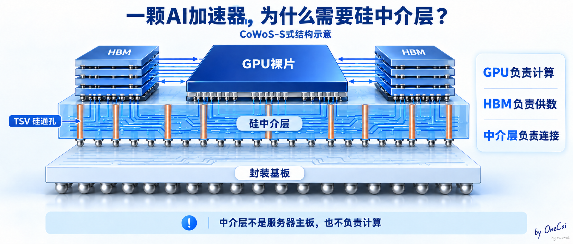 AI加速器封装剖面